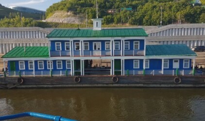 В Уфе начал работать новый причал для туристических теплоходов