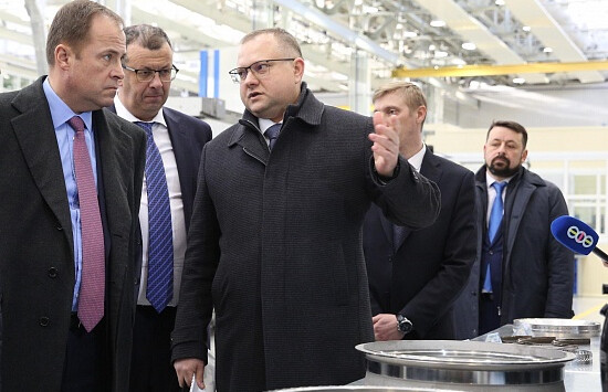 Полпред Президента России в Приволжском федеральном округе Игорь Комаров посетил ПАО «ОДК-УМПО»