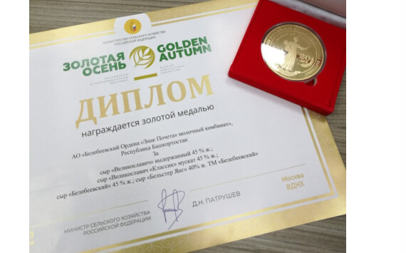«Золото» за новый сыр