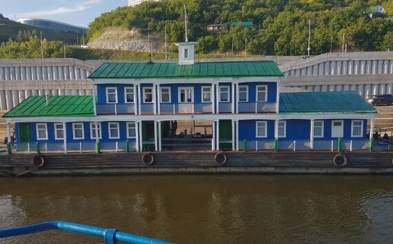 В Уфе начал работать новый причал для туристических теплоходов